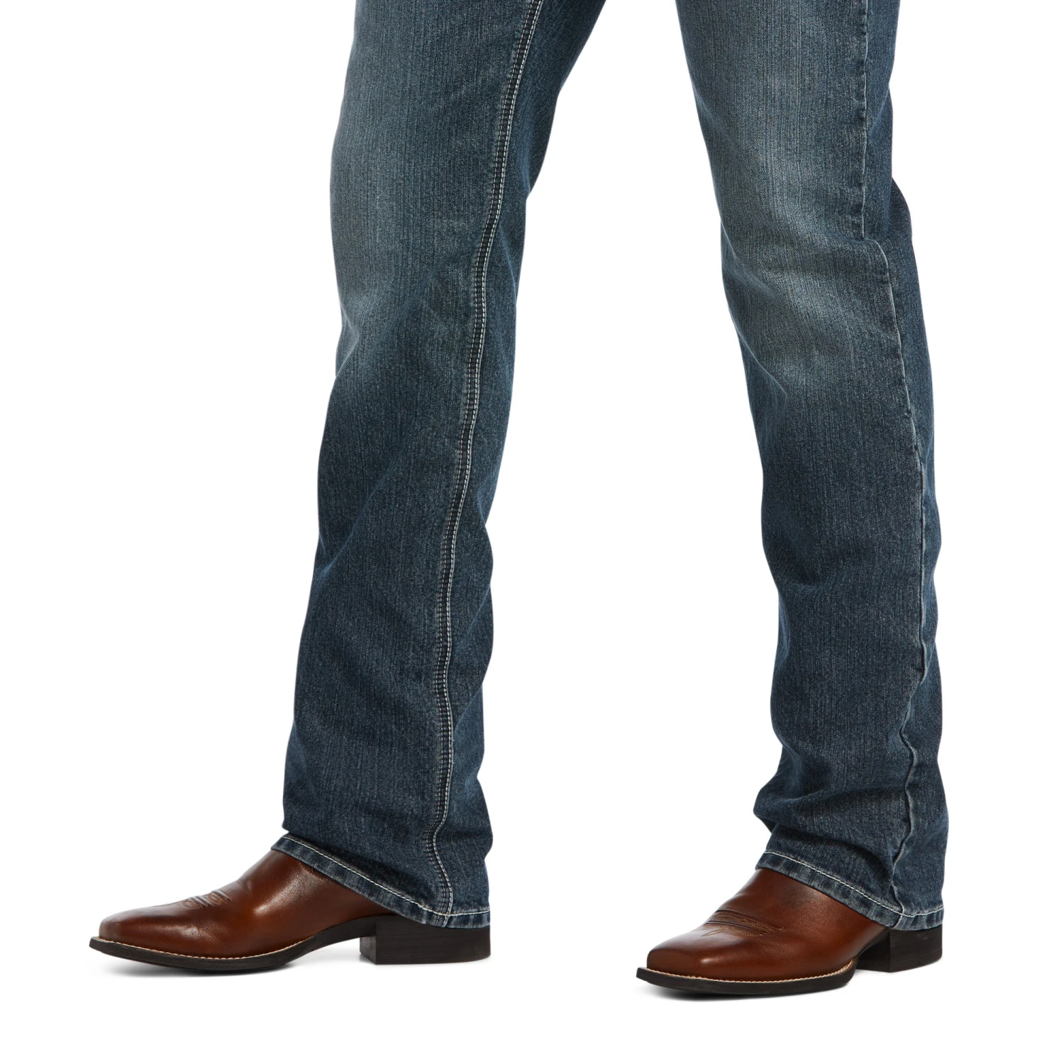 Ariat® Men's M4 Relaxed Stretch Augustus Straight Leg Jean 10039629 - Image 5