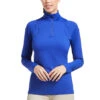 Ariat Ladies Auburn Baselayer Mazarine Blue Long Sleeve Shirt 10039496