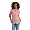 Ariat Ladies R.E.A.L™ Antique Thunderbird Antique Rubia Plaid Shirt 10039844