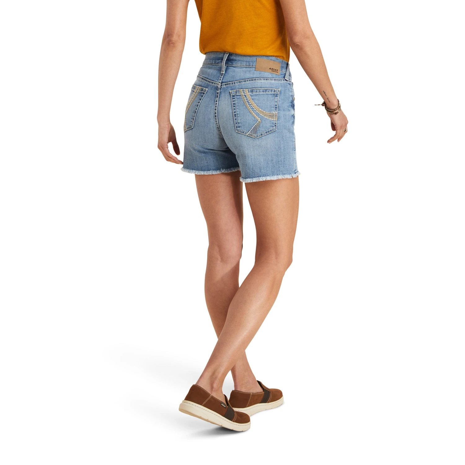 Ariat Ladies Nayla 5" Light Wash Denim Shorts 10043203