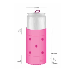 Bogg Bag Boozie Slim Pink Koozie BBS-PNK