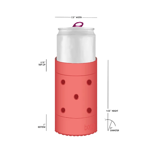 Bogg Bag Boozie Slim Coral Koozie BBS-COR
