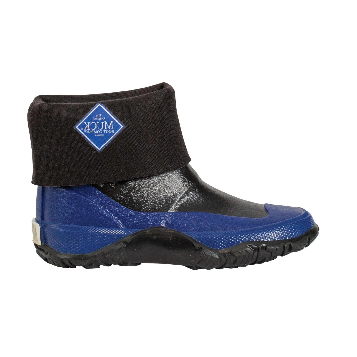 Muck Boot Company Muck Children's Forager Kids Black & Blue Rubber Boots FRK-002-BLK - Image 3