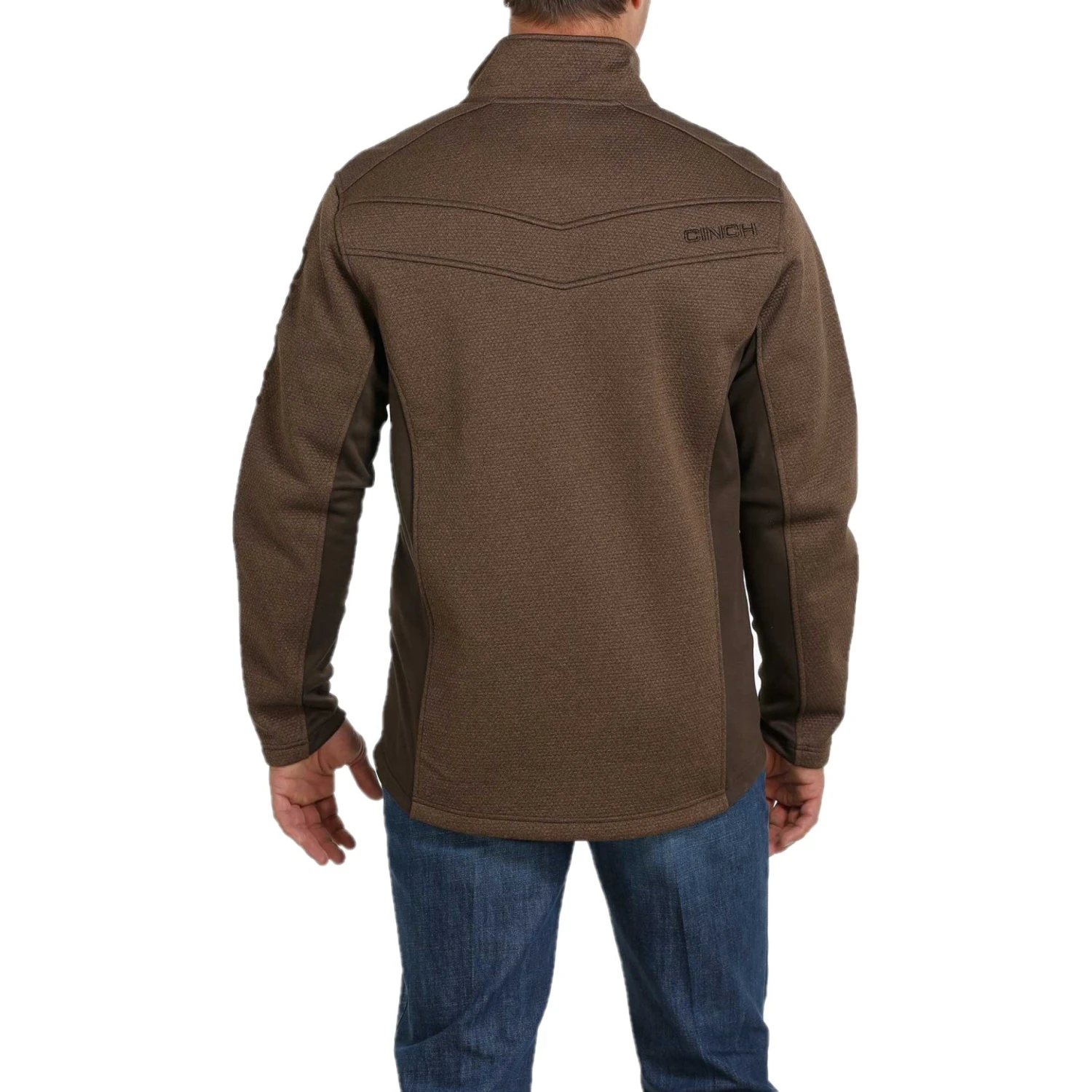 Cinch Men's Brown Sweater Jacket MWJ1562002 - Image 2