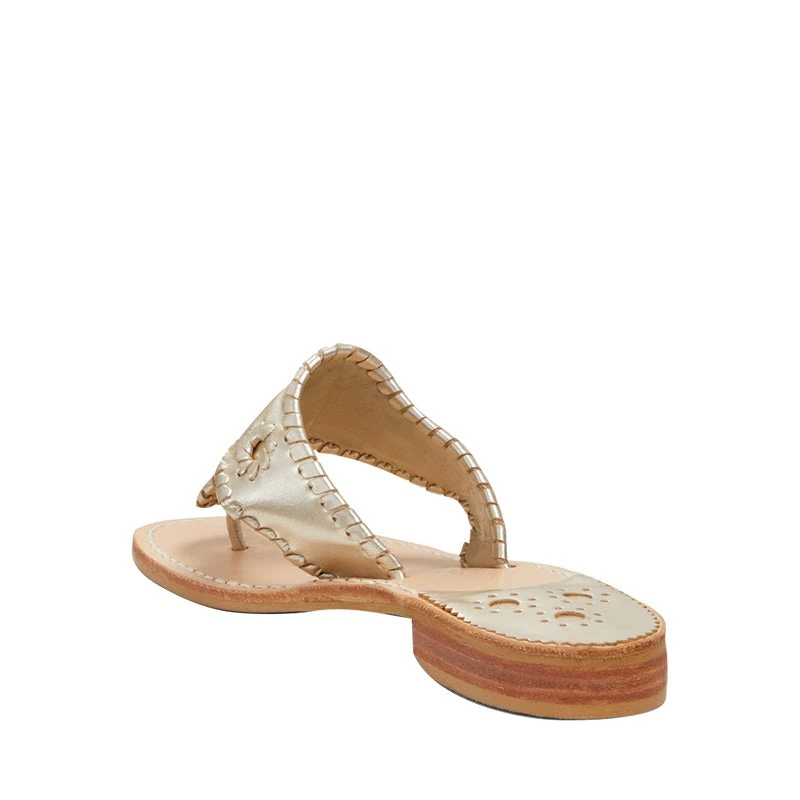 Jack Roger Ladies Slip On Platinum Sandals 1219SN0001042PLTNM - Image 4